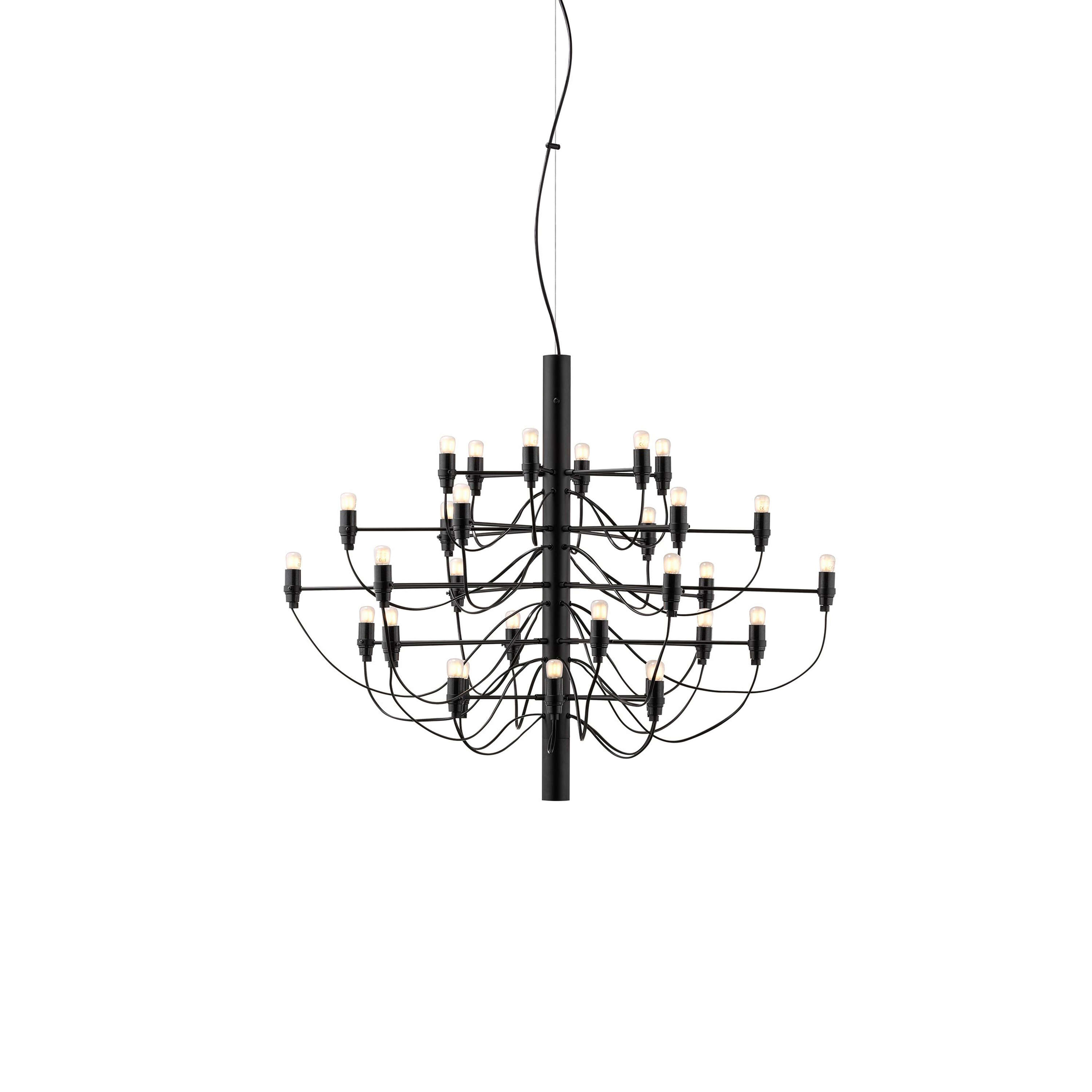 FLOS-2097 30 MATT BLACK (frosted bulbs)
