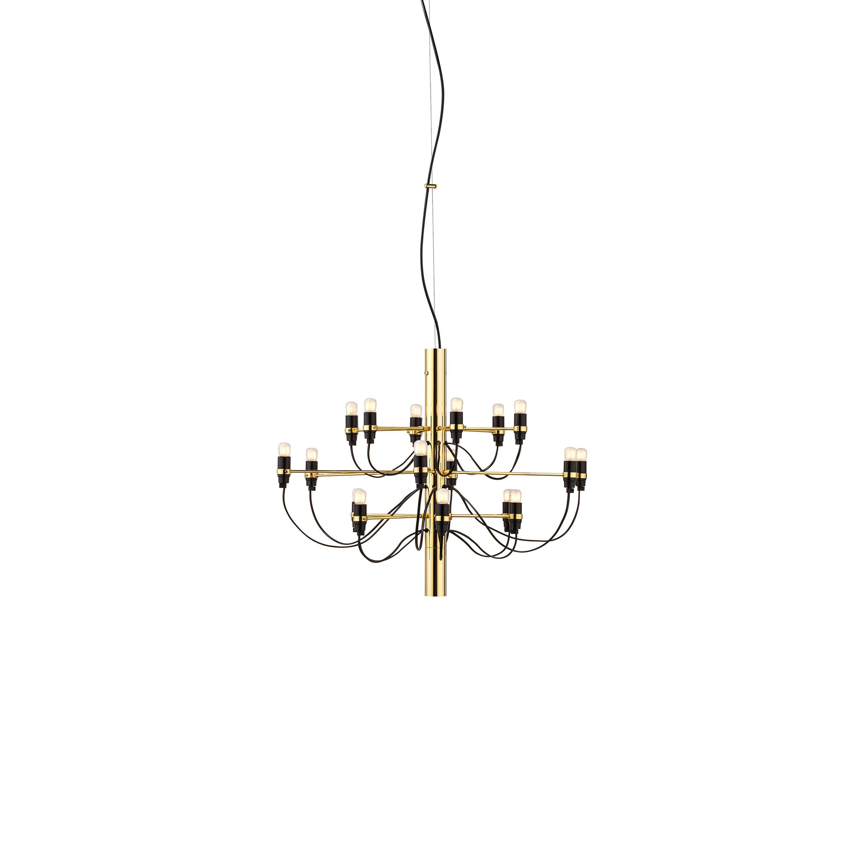 FLOS-2097 18 BRASS (frosted bulbs)
