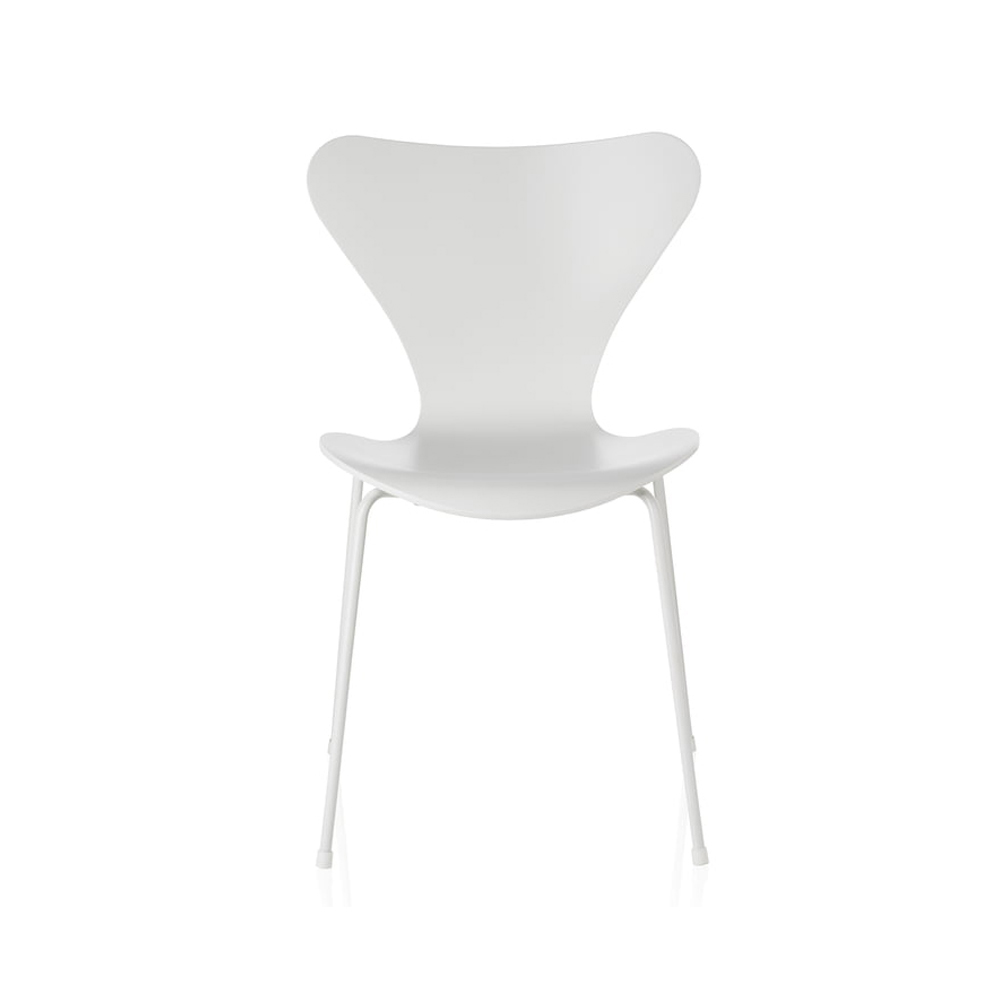 FRITZ HANSEN SERIE 7 MONOCHROME BIANCO